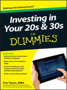 Investing in Your 20s & 30s For Dummies (eBook)